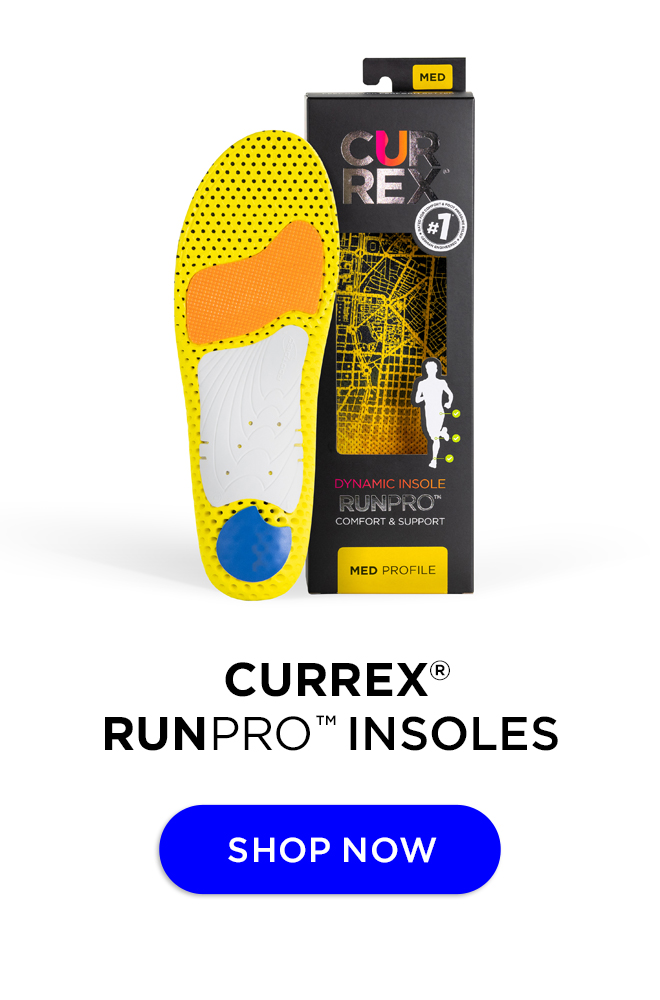 CURREX® RUNPRO™ Insoles | Dynamic Insoles for Running Shoes